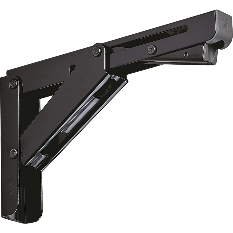 LAMP® EB-200 Folding Console Without Damping Stainless Steel Black - Image 1