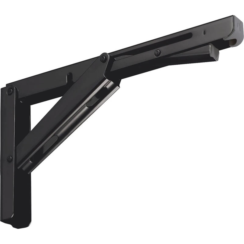 LAMP® EB-303 Folding Console Without Damping Stainless Steel Black - Image 1