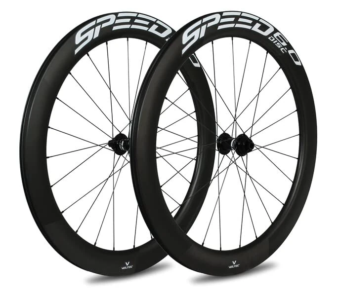 Veltec Unisex - Adult Wheelset Speed 6.0 18 mm SR Disc XDR QR Black/White 622-18