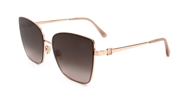 Jimmy Choo VELLA/S COPPER GOLD NUDE 59/16/145 WOMAN Sunglasses