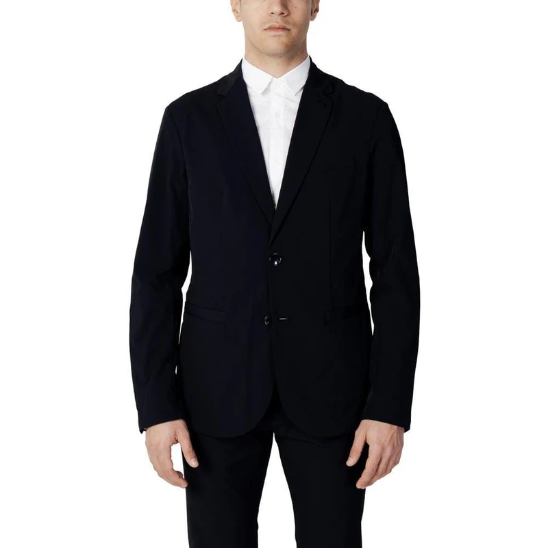 Armani Exchange Men's Ultra Stretch Twill Blazer, Blue, 40