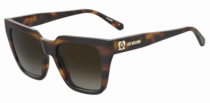 Moschino Love MOL065/S Havana 2 52/17/140 WOMAN Sunglasses