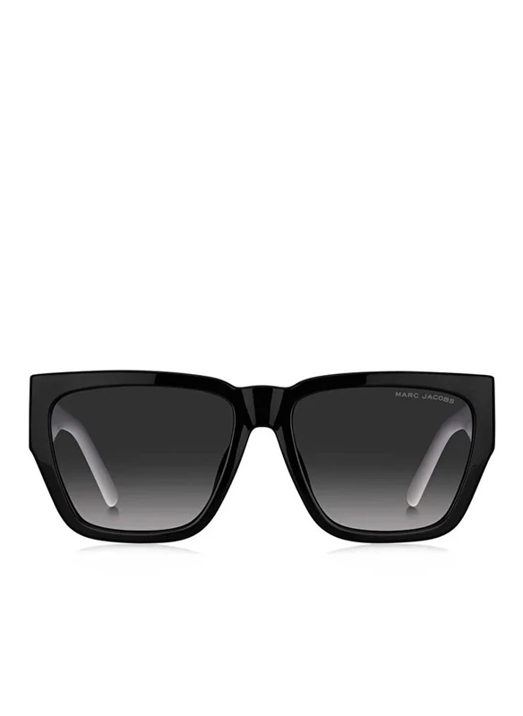 Marc Jacobs Marc 646/s 80S/9O BLACK WHITE Sunglasses Unisex Acetate, Standard, 16