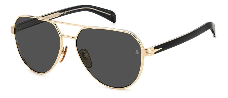 DAVID BECKHAM Men's DB 1121/G/S Sunglasses, RHL, 61