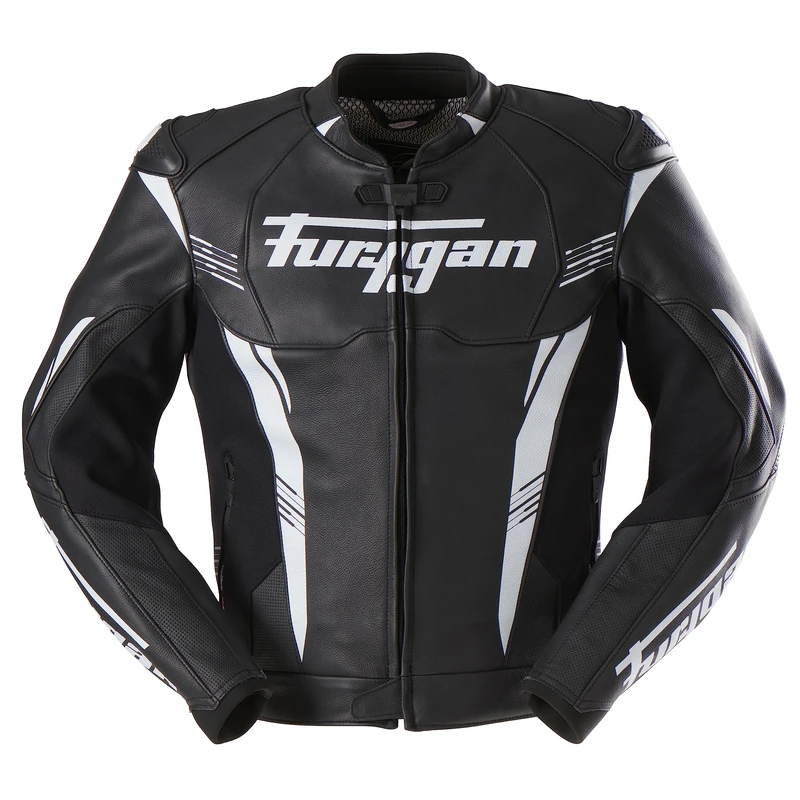 Furygan Mens Pro One Jacket, Black-white, M UK