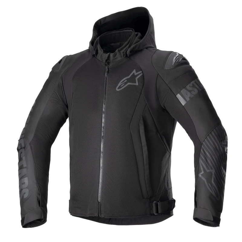 Alpinestars Zaca Air Motorcycle Textile Jacket (Black, XL)