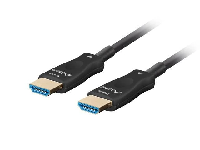 Lanberg CA-HDMI-30FB-0200-BK optical cable HDMI M/M 20m v2.1 8K AOC