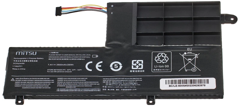 MITSU BATTERY BC/LE-500S(LENOVO 500S-14ISK 3500MAH)