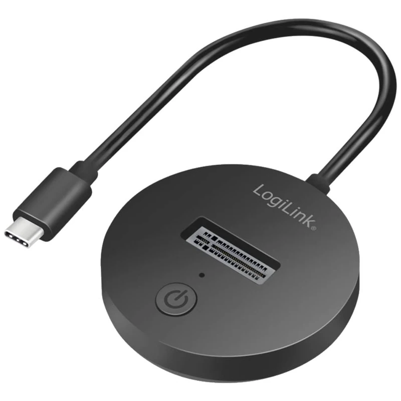LogiLink USB 3.2 (Gen 2) Mobile Quickport for M.2 NVMe (PCIe) or SATA (NGFF) SSDs