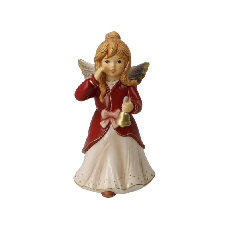 Goebel 41-673-29-1 Christmas Decoration Angel Figurine Made of Porcelain Dimensions: 14.5 cm x 8 cm x 7.5 cm