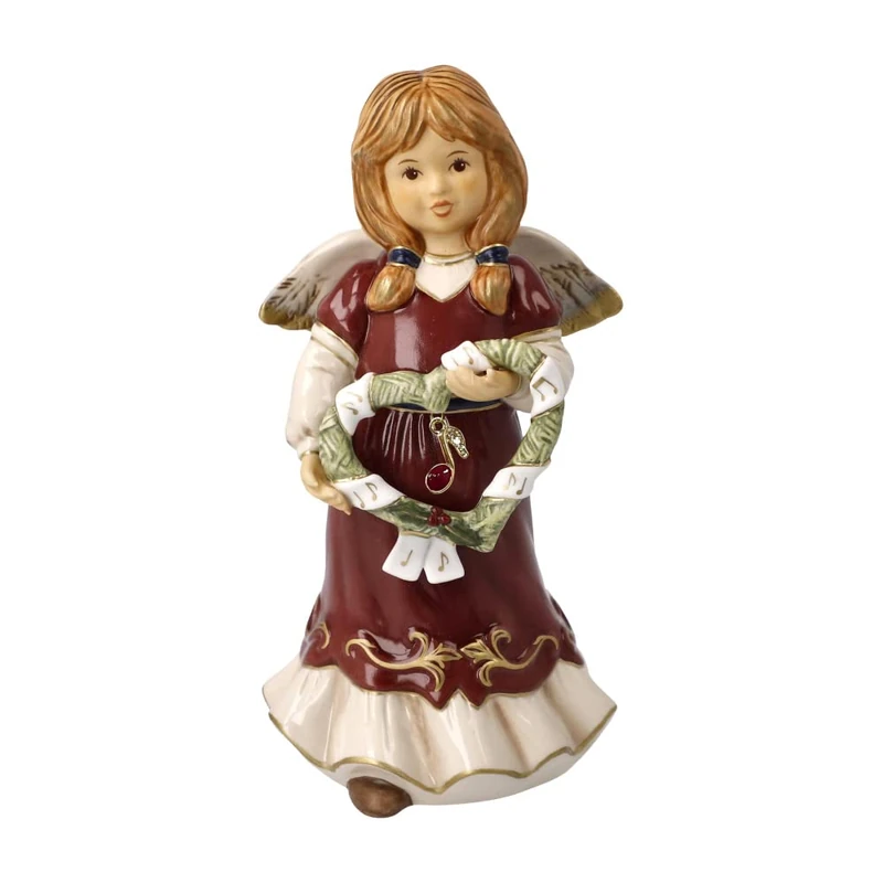 Goebel Figurine Year Angel 2023 Heartfelt Christmas Melody - Christmas