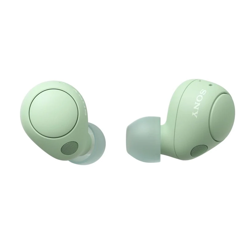 Sony WF-C700N Wireless, Bluetooth, Noise Cancelling Earbuds (Small, Lightweight Earbuds with Multi-Point Connection, IPX4 rating, up to 20 HR battery, Quick Charge, iOS & Android) Sage Green
