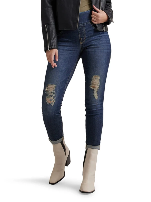 Rock & Republic Women's Denim Rx Fever Stretch Crop Capri Jean, Soho, 14