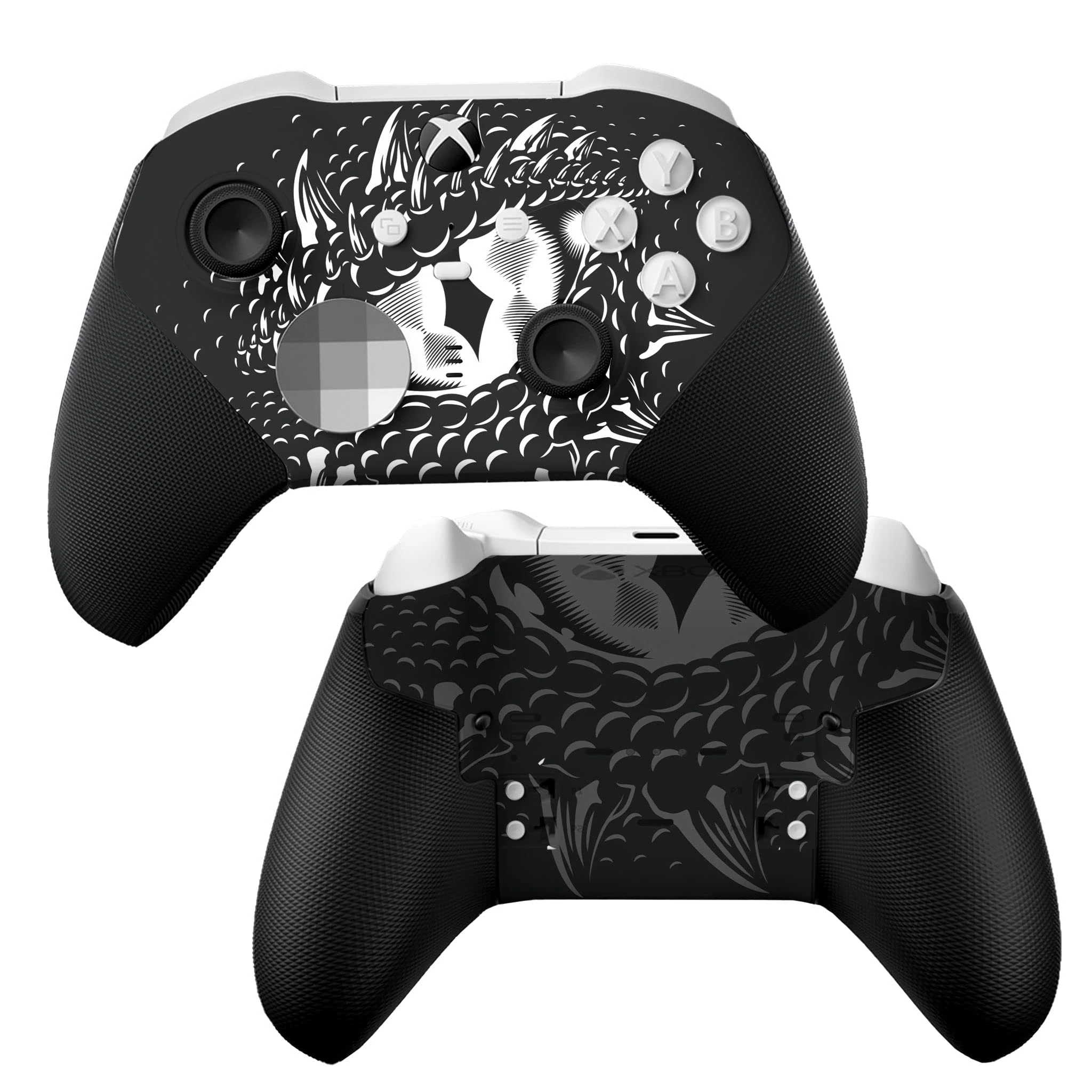 DreamController Eyey X-box Elite Controller Series 2 Core Limited Edition Custom Elite Core Controller for X-box One/Series X/S Made with Advanced HydroDip Paint Technology (Not Just a Skin)