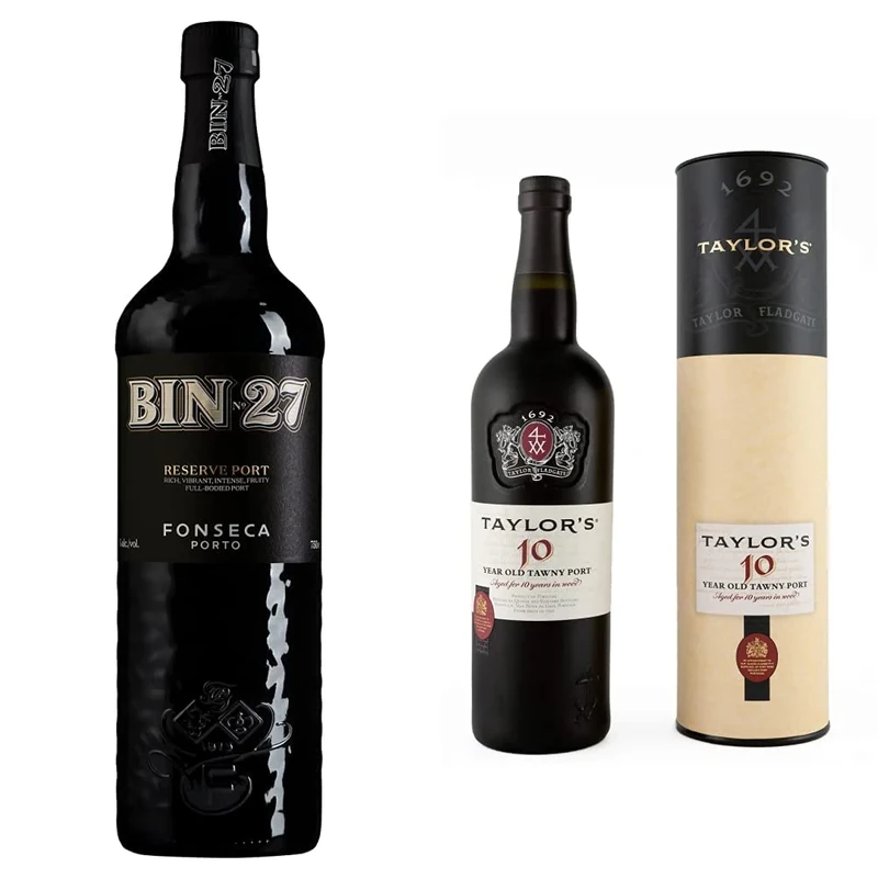 Fonseca Bin 27 Port | 75 cl & Taylors Port 10 Year Old Tawny Port | 75 cl