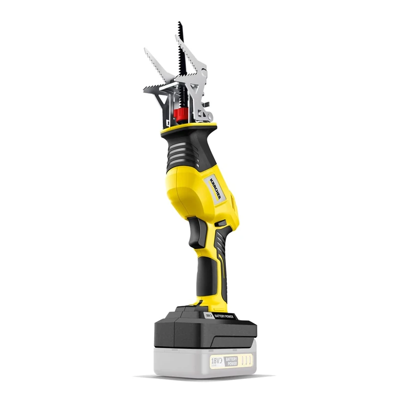 Kärcher Prunning Saw PGS 4-18, Up to 8 cm Branches, Detachable Grip, Approx. 120 Cuts per Charge, Compatible with Kärcher 18 V Battery