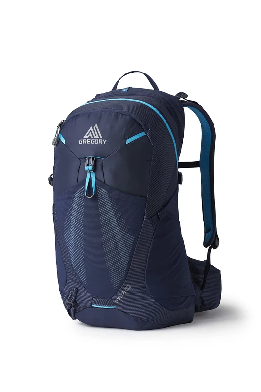 Gregory Biosync - Maya 20 - Women’s Hiking Backpack, 49 cm, 20 L, 0.86 KG, Daypack with Adjustable Torso, Breathable Backpanel, Hydration Compatible, Blue (Storm Blue)