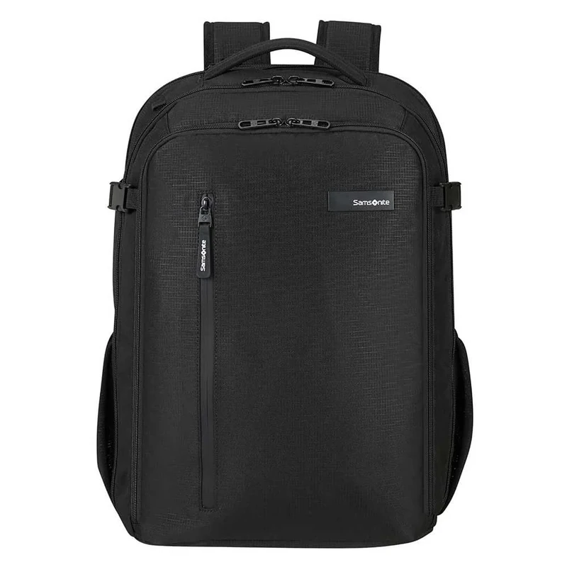 Samsonite Roader - Expandable Laptop Backpack 17.3 Inches, 46 cm, 31.5/39.5 L, Black (Deep Black)