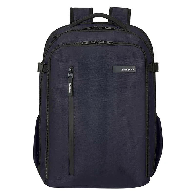 Samsonite Roader - Expandable Laptop Backpack 17.3 Inches, 46 cm, 31.5/39.5 l, Blue (Dark Blue)