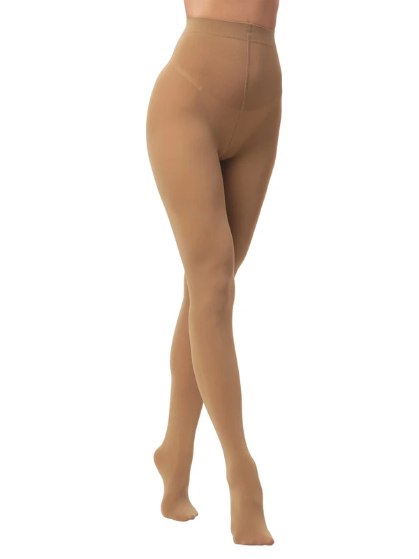 EVERSWE Women's 80 Denier Soft Opaque Tights - Dark Skin