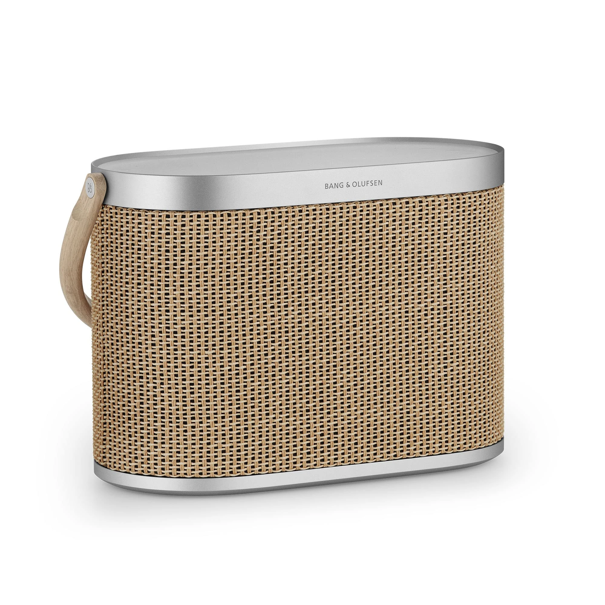 Bang & Olufsen Beosound A5 - Modular Portable Bluetooth and Wireless X Speaker, Bluetooth Speaker Loud Sound for Home and Outdoors with Long-Lasting Battery and Wireless Charging Pad - Nordic Weave
