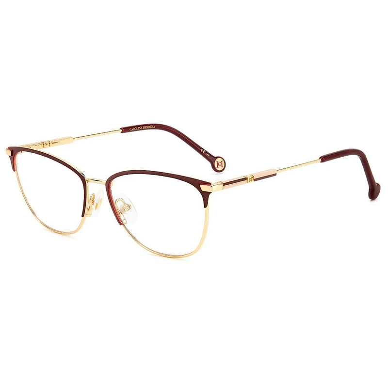 CAROLINA HERRERA GAFAS Modelo: HER 0161 C: GOLD BURGUNDY Eye size: 56_Bridge size: 16 / Polarized: No