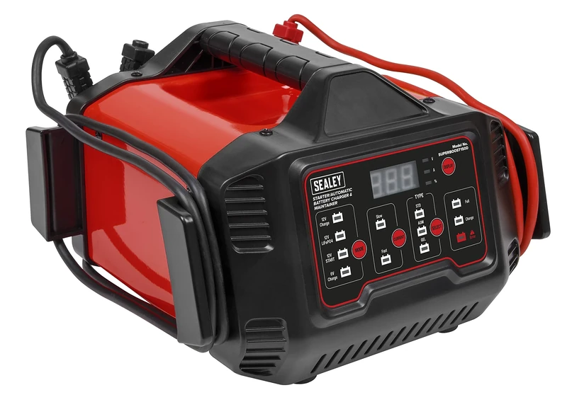 Sealey 6/12V 150A Starter/15A Automatic Battery Charger & Maintainer - SUPERBOOST150D