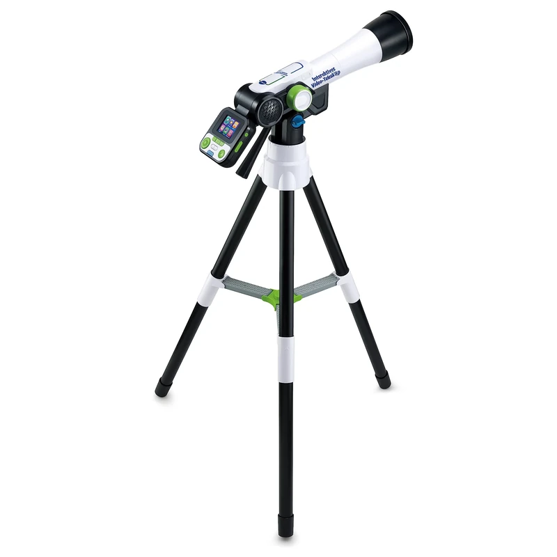 VTech Interactive Video Telescope - Digital telescope including NASA content and trading cards - 4 game modes - For children aged 7 and over - German