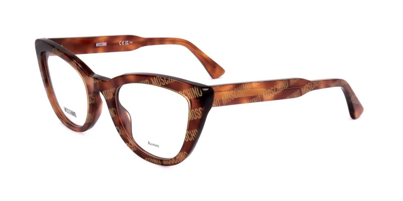 Moschino MOS624 Havana pattern 50/21/140 WOMAN Eyewear Frame