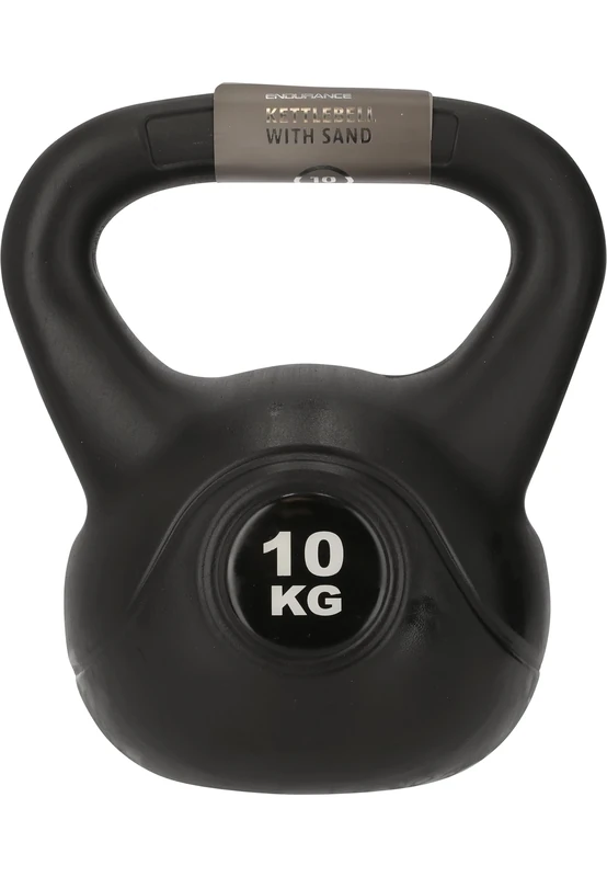 ENDURANCE Kettlebell-E92007-C3 Black 10 Kg