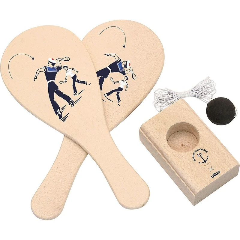 Vilac 9312 Jokari Blue/White - Classic Outdoor Game