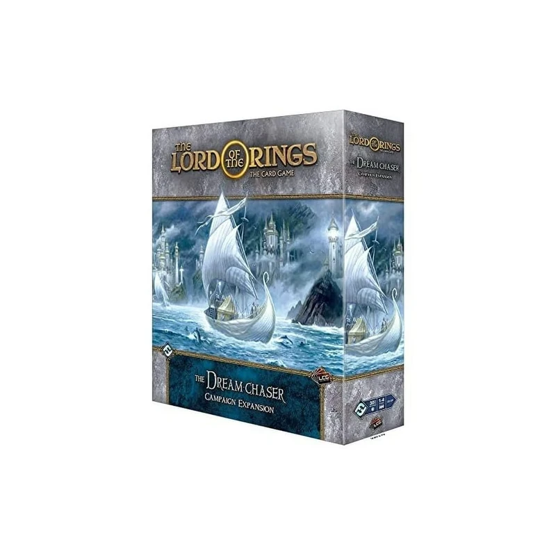 Fantasy Flight Games | Lord Of The Rings LCG: Dream-Chaser Campaign Expansion | Card Game | Ages 14+ | 1-4 Players | 30 Minutes Playing Time