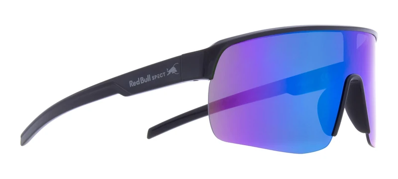 Red Bull Spect Eyewear Unisex's Dakota Sunglasses, Shiny Black, M