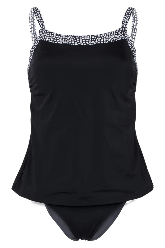 Fashy Women's Tankini Set, Black, 8/C
