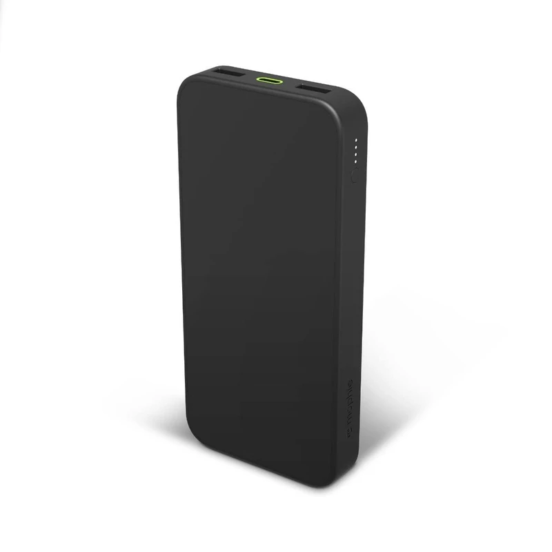 ZAGG mophie Powerstation, Fast Charging 20W, 10K Battery, Multiple Ports USB-C & USB-A, Black