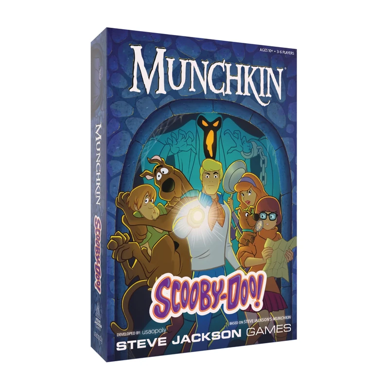USAopoly | Munchkin: Scooby Doo | Card Game | Ages 10+ | 3-6 Players | 60+ Minutes Playing Time