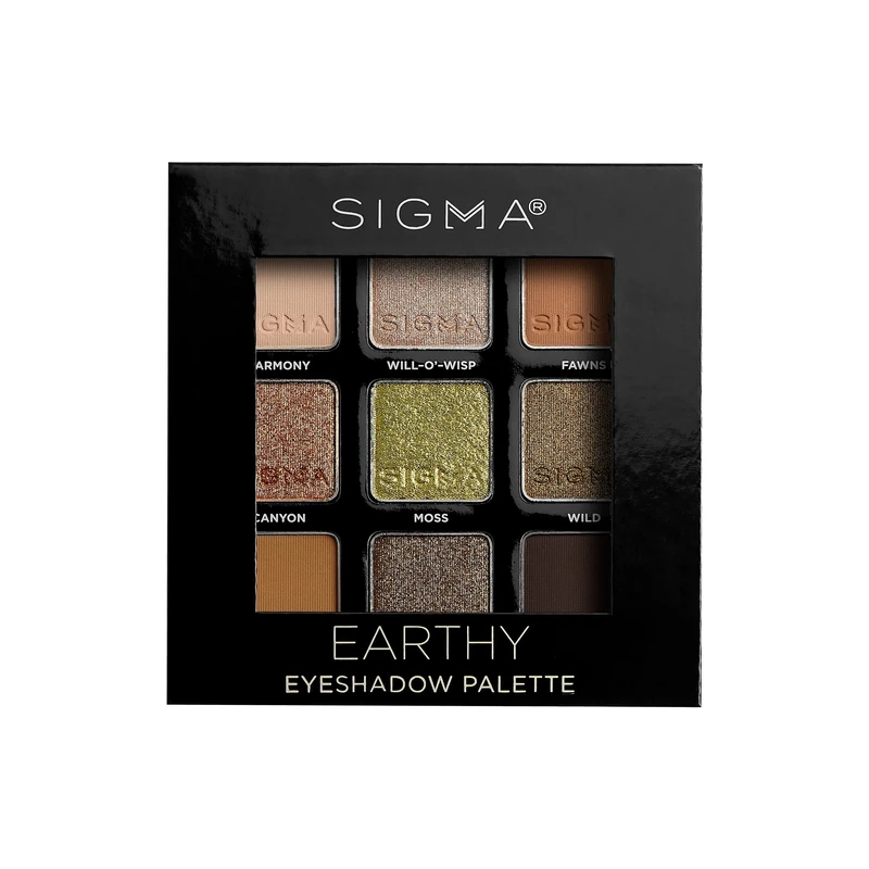 Sigma Beauty Earthy Eyeshadow Palette