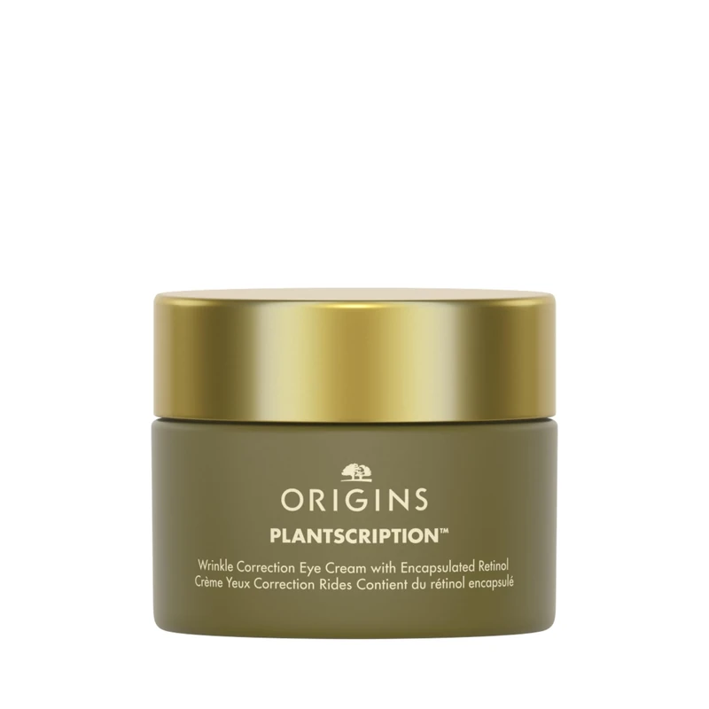 Origins Plantscription Wrinkle Correction Retinol Eye Cream | Visibly Reduces Crow's Feet | With Encapsulated Retinol, 15 ml