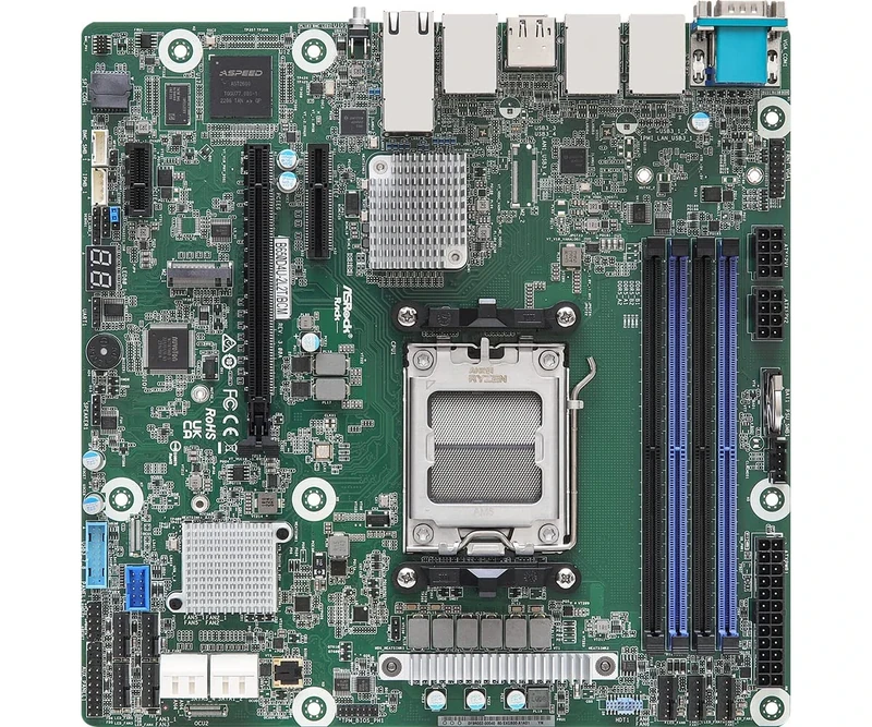 ASROCK B650D4U-2L2T/BCM carte mère AMD B650 Express Emplacement AM5 micro ATX