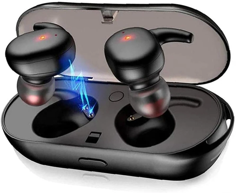 ASDRTB Bluetooth 5.3 Headphones Mini Wireless Headphones In Ear with ENC Noise Cancelling Mic, 42H Bluetooth Earbuds with HiFi Stereo Bluetooth Earphones IP7 Waterproof