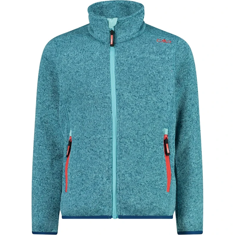 CMP - Knit-Tech children's jacket, Acqua-Campari, 98