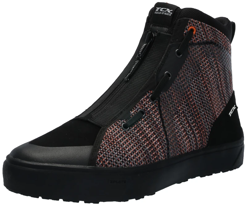 TCX Men's 150-Shoes IKASU AIR Black/Orange/Blue,40,Man, 6.5 UK