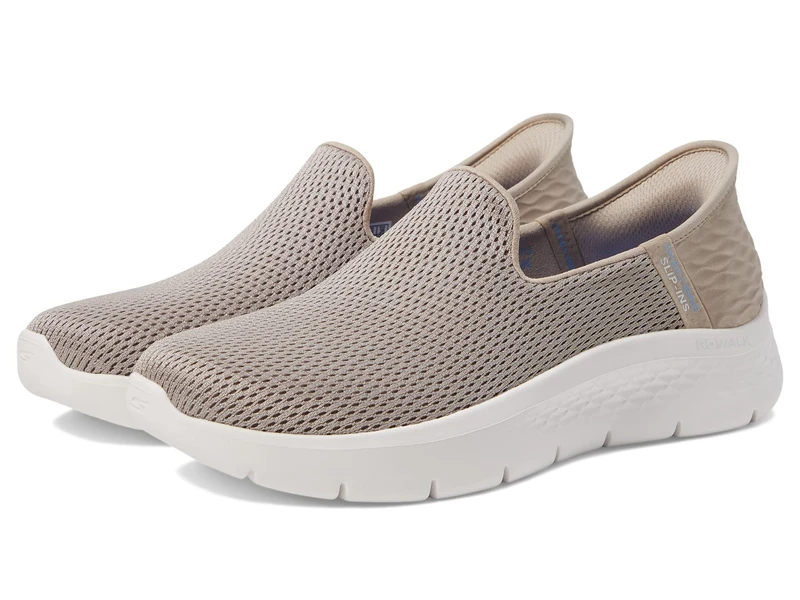 Skechers Women's Hands Free Slip-ins Go Walk Flex Relish Trainers, Blue taupe, 36 EU Weit