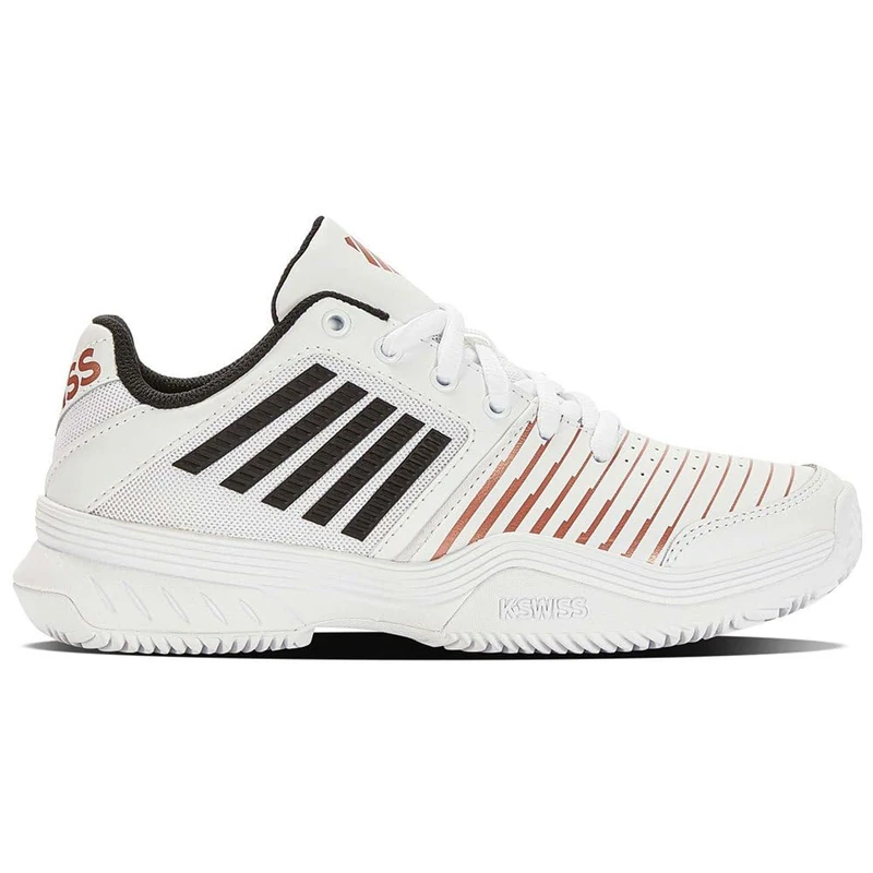 K-Swiss Court Express Hb Women's Trainers, White Black Rose Gold, 5.5 UK - Image 1