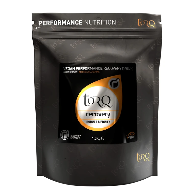 Torq Vegan Recovery Drink Post Workout Rehydrate, Refuel, Repair and Recharge Glucose Polymers, Dextrose, Pea Protein Isolate D-Ribose, L-Glutamine - Robust/Fruity 1.5Kg - Image 1
