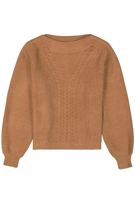 Garcia L30243_Women's Jumper, Honey Brown, XS