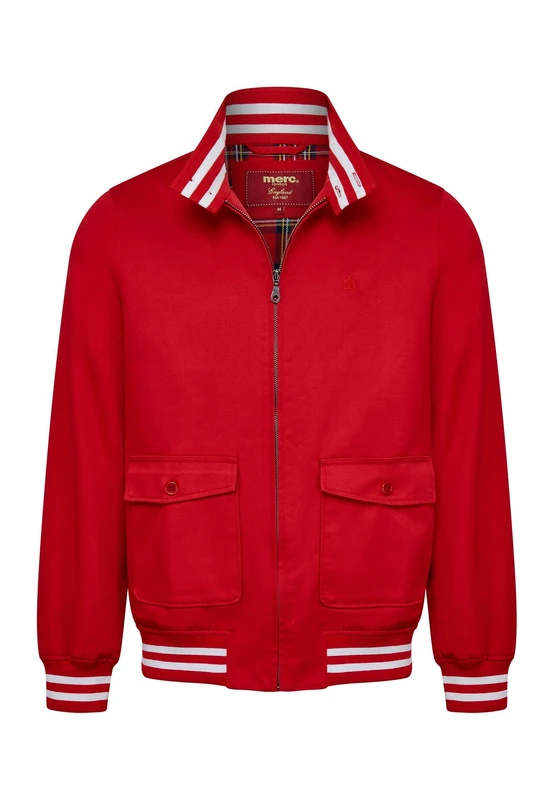Merc Men's Dunston Jacket, Deep Red, XX-Large - Image 1