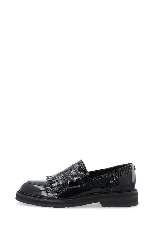 Ca'Shott A/S Women's Casbetty Loafer, Black, 8 UK