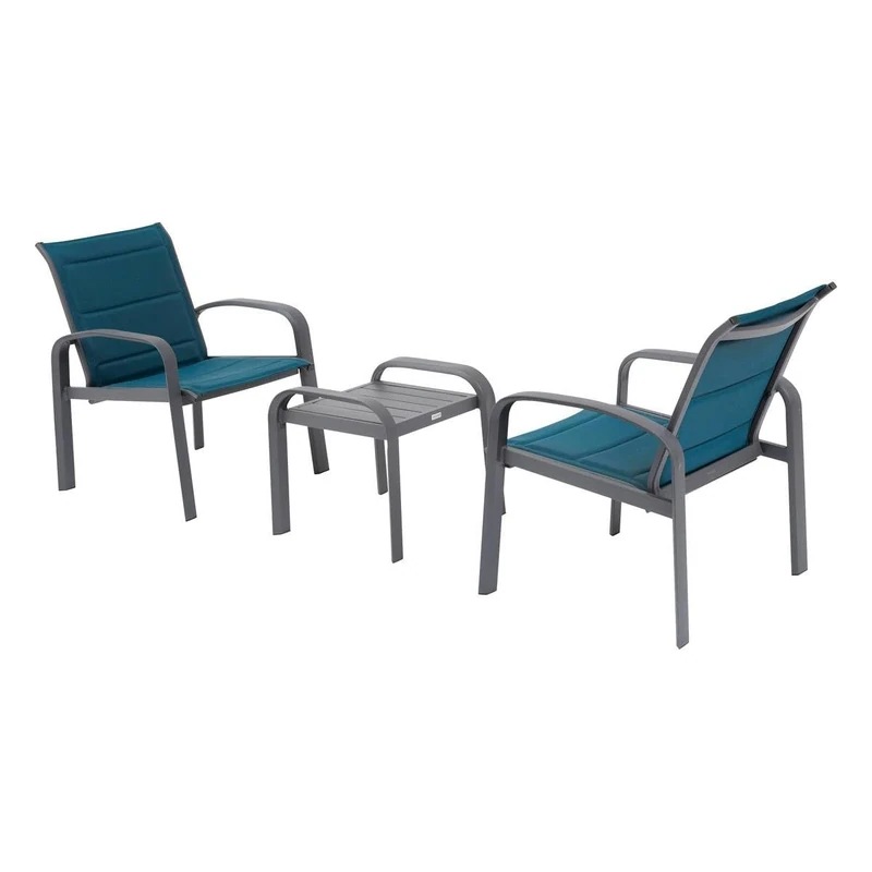 Hespéride Elyn Duo Garden Furniture Set Duck Egg Blue & Graphite - Image 1