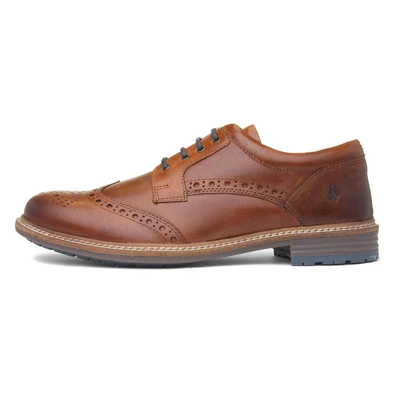 Hush Puppies Male Jayden Brogue, Tan, 11